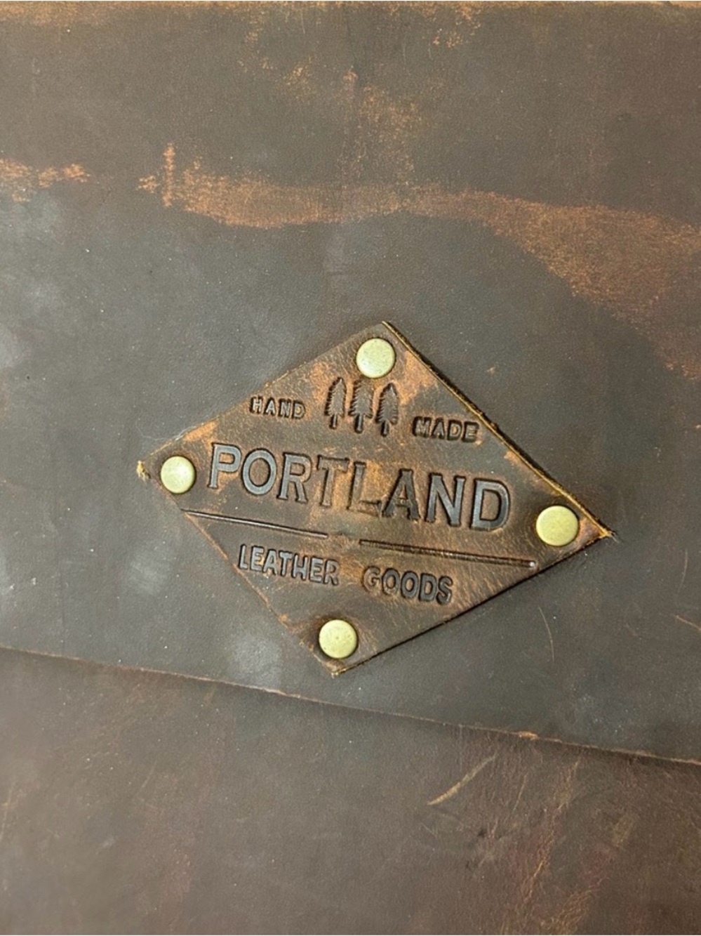 Portland leather early prototype backpack - Picture 9 of 9